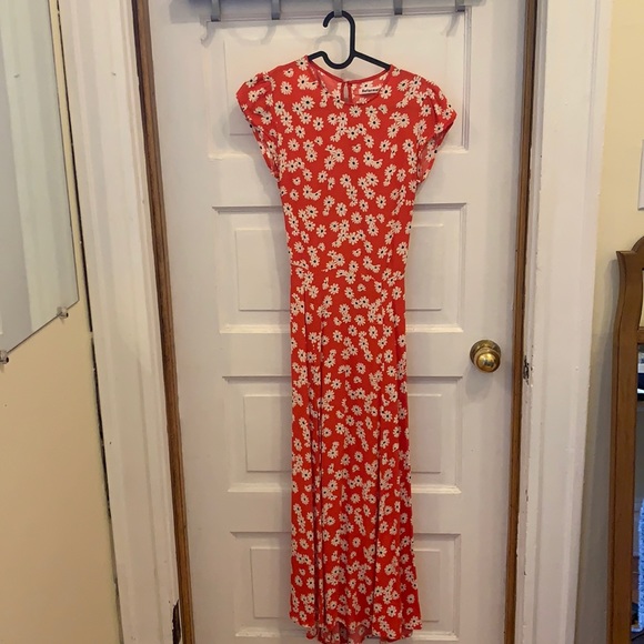 LIKE NEW Reformation Gavin Dress in rare print - Picture 3 of 7